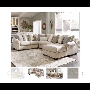 4 piece sectional with a chaise